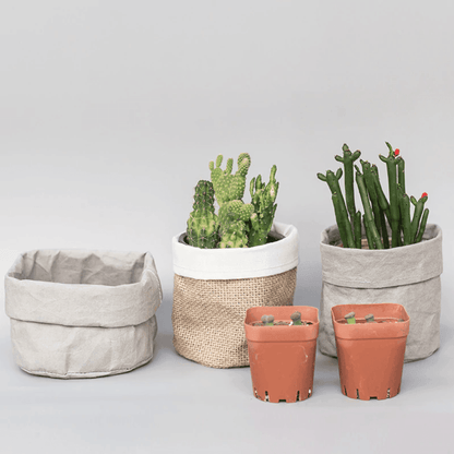 Rustieke Stoffen Plantenmand