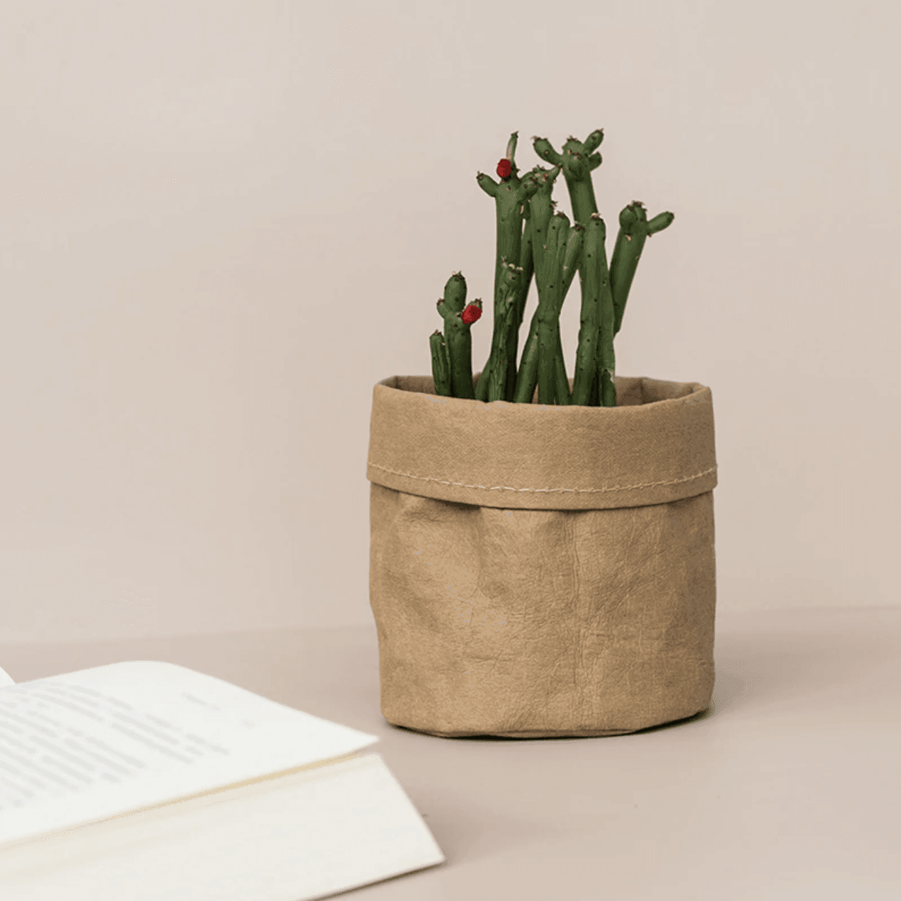 Rustieke Stoffen Plantenmand