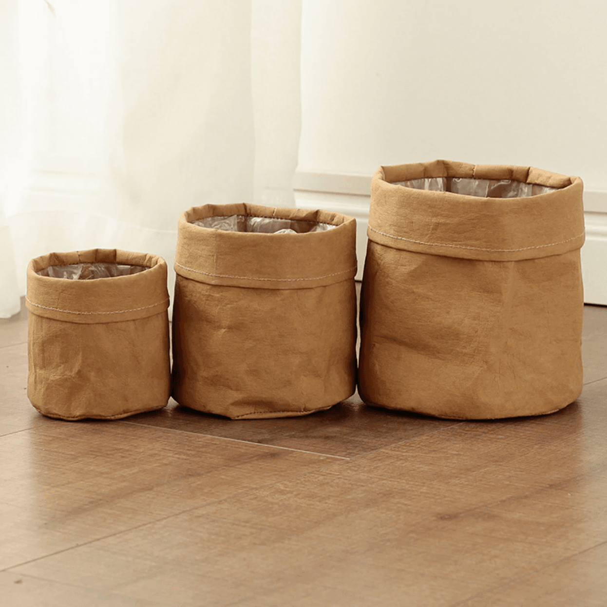Rustieke Stoffen Plantenmand